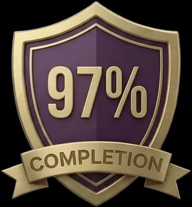 97% Completion Rate