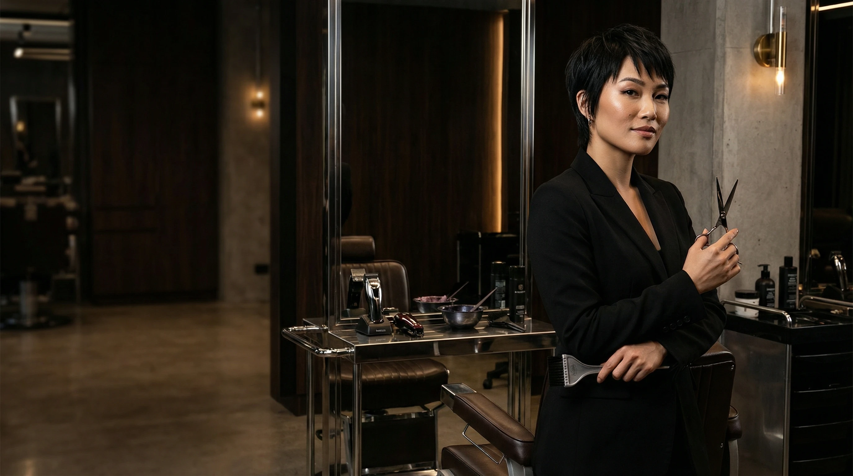 Complete hair professional with dual license