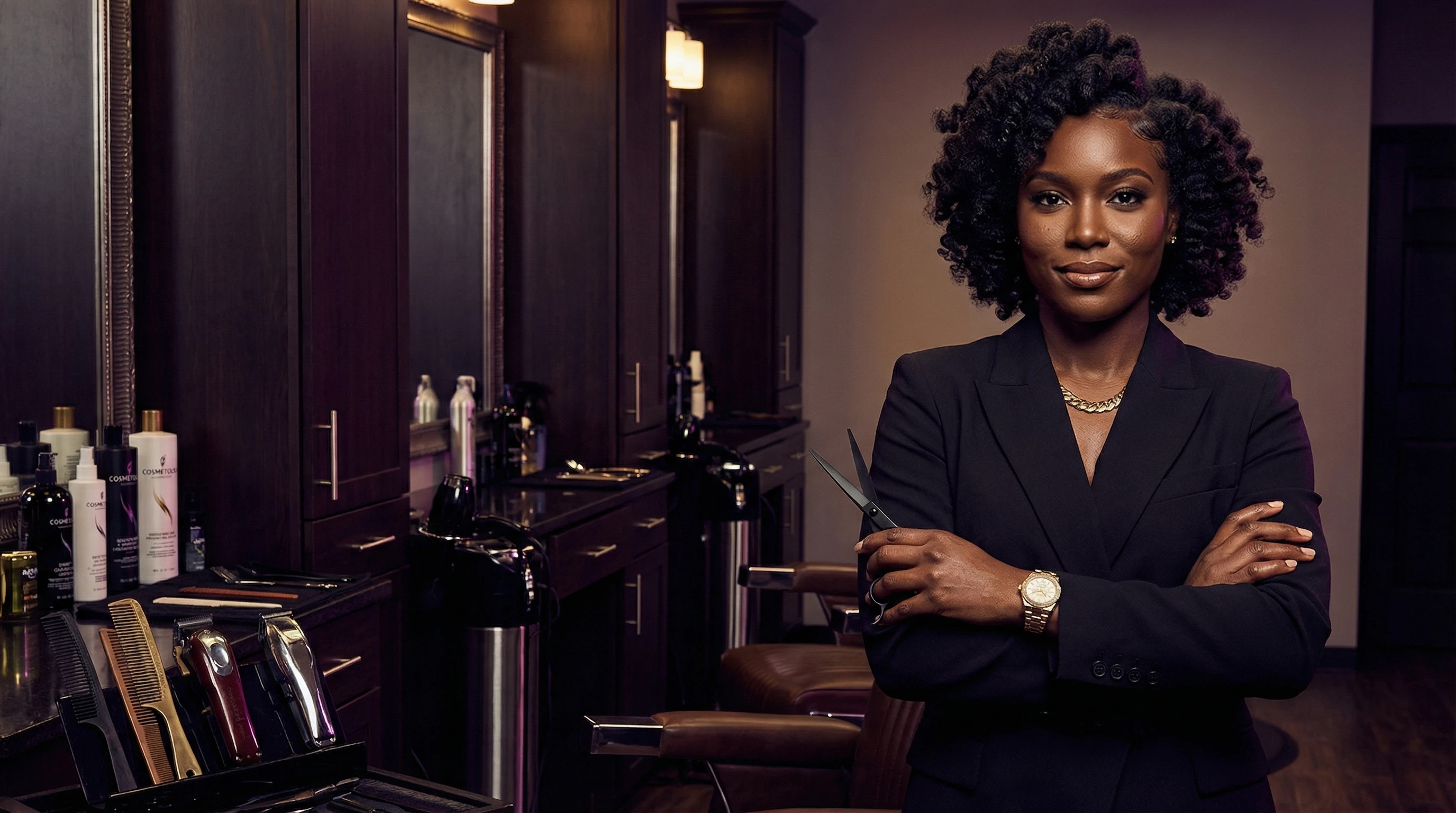 Dual-licensed hair professional