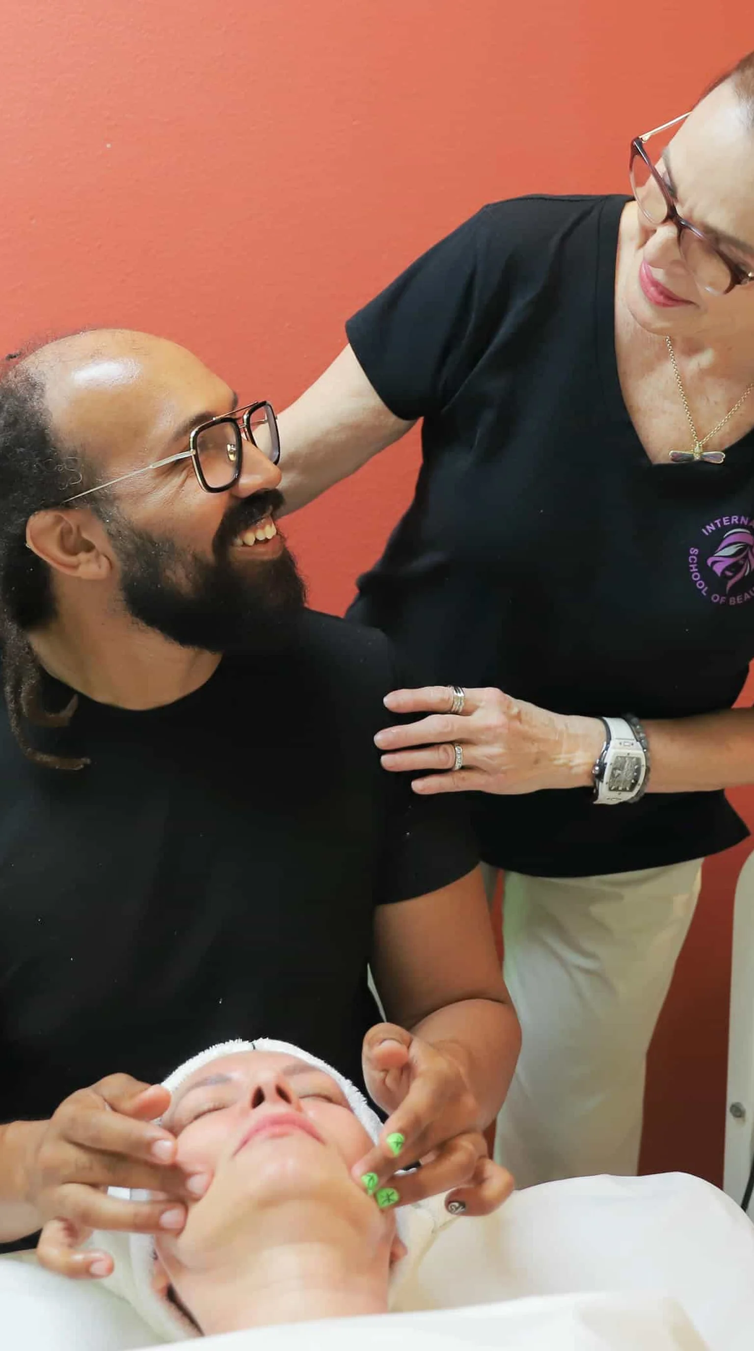 Med spa owner in luxury clinical space